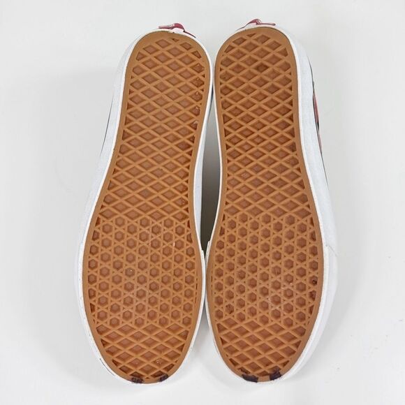 Vans Old Skool Flams Canvas Suede Low Top Lace Up Sneakers Black 8 Men 9.5 Women - Picture 8 of 11